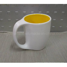 New Coffee Mug, Bend Handle Coffee Mug
